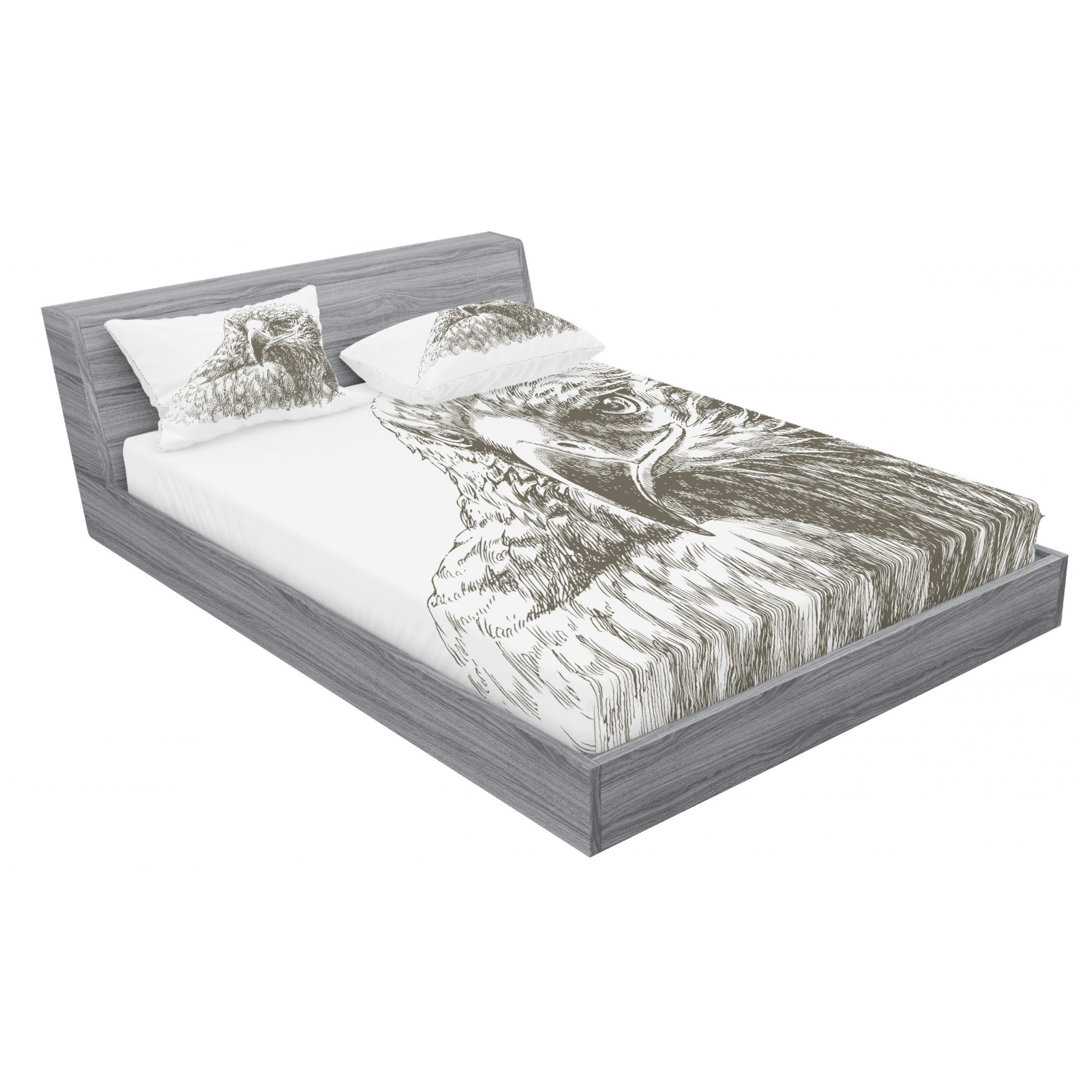 Microfiber Sheet Set Ambesonne 