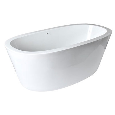 Kala 66'' x 32'' Soaking Acrylic Bathtub