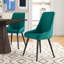 48cm H Tufted Velvet Upholstered Side Chair-1487495251
