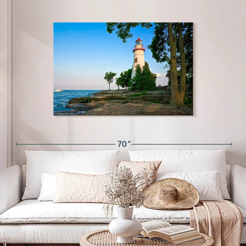 Aletra, phare de Marblehead, Ohio, H 30 po x l 45 po