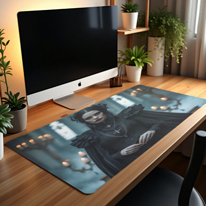 Polyester Desk Pad, 23.6x13.8