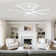 Ikera 72'' Ceiling Fan with LED Lights