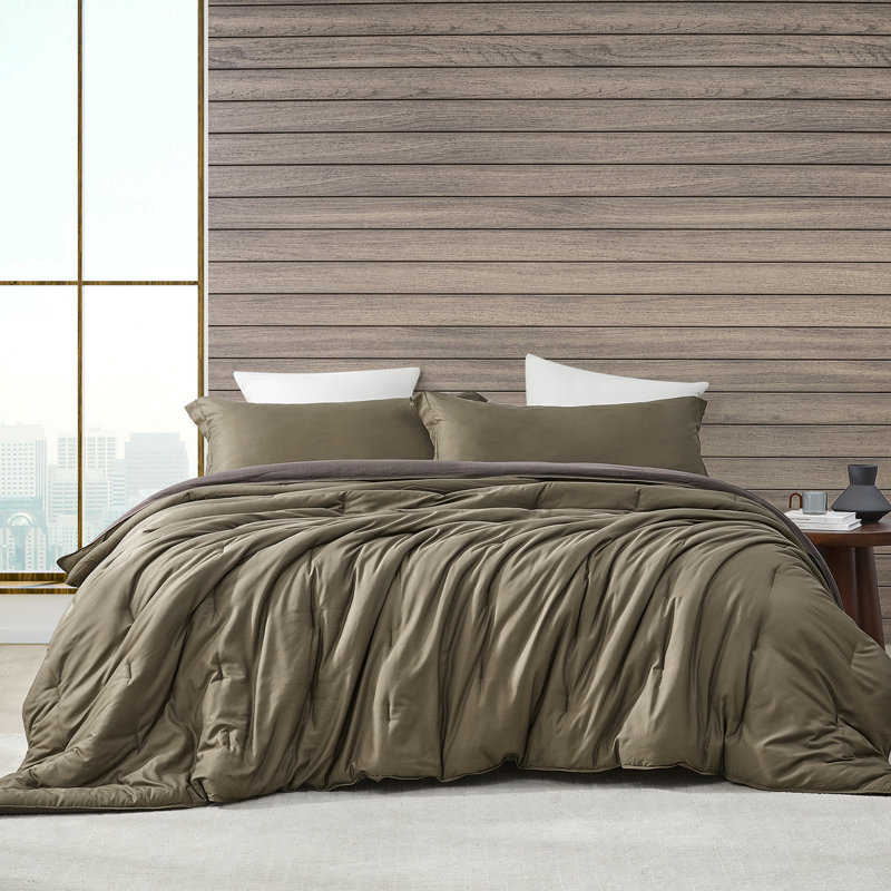 Ice Panda - Coma Inducer Cooling Comforter Set - Chocolate Chip & Fudge, Alaskan King Comforter + 4 King Shams