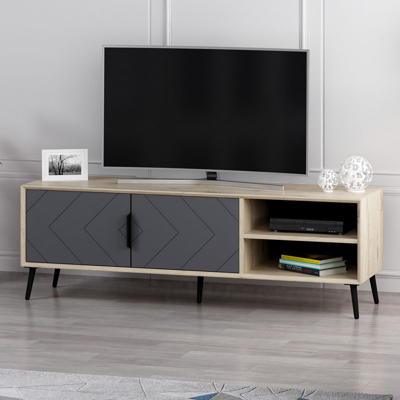 Natayshia Unfinished TV Stand for TVs up to 4