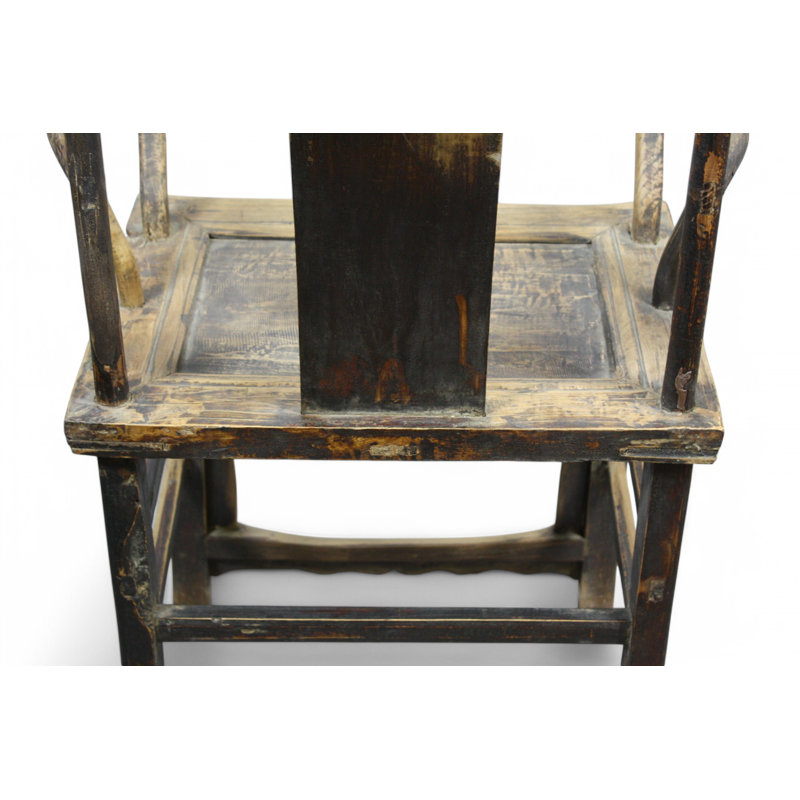 Yoke Solid Wood Arm Chair