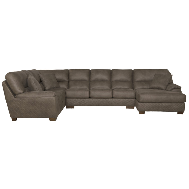 Upholstered U-Shaped Sectional, Left Hand Facing