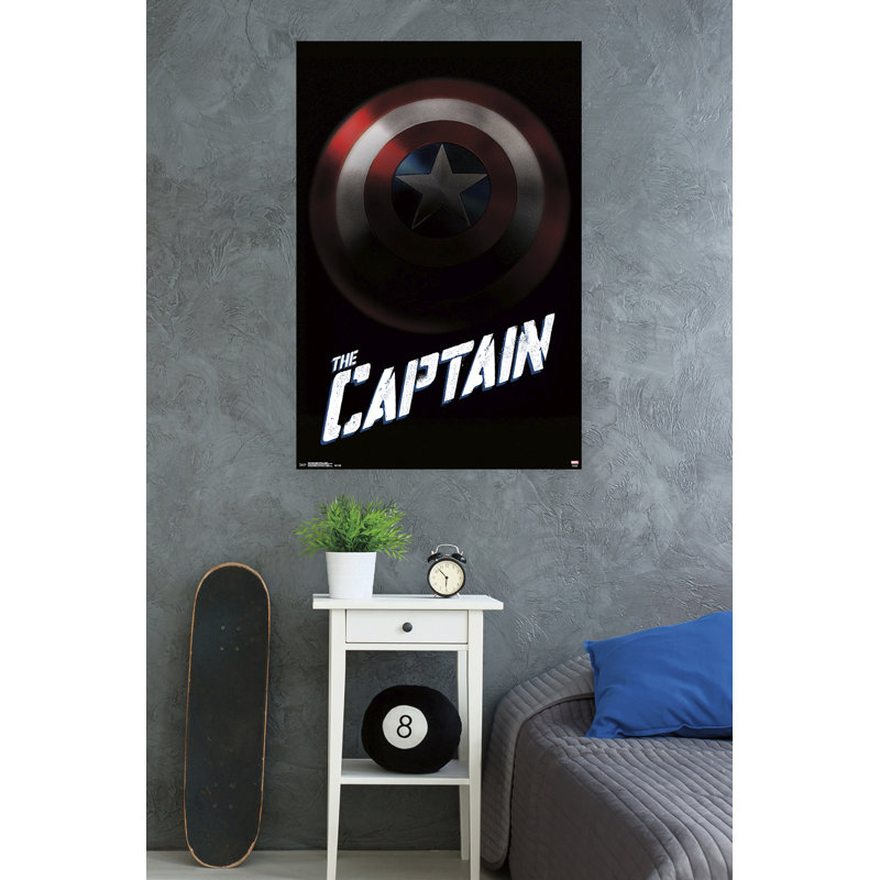 Imprimé sur papier capitaine américain-capitaine