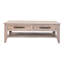 Table basse 4 tiroirs, 1 tablette