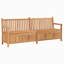 Solid Wood Outdoor Bench-245263175