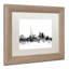 « toronto canada horizon b&w », impression encadrée-17768345-69311676