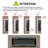 1x 42 Inch Recessed Thin Electric Fireplace (wall Mounted Heater) | Remote, 16 Flame/ember Colors | 42x4.3x15.9in | 1400w/5000 Btu (400 Sq.ft), 3 Display Styles| Ideal For Home/living Room-669705303