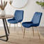 Lenworth Glass Rectangular Dining Table Set with 6 Luxury Velvet Chairs-70254243-89457433