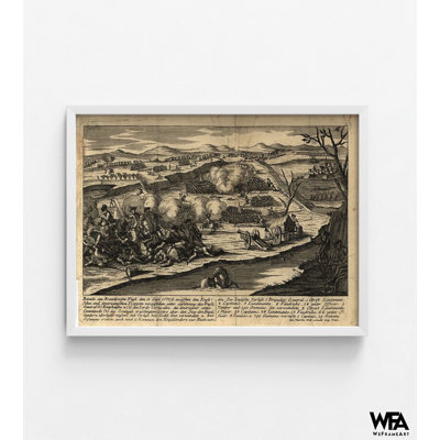 Bataille de Brandywine, image illustrative de 1777, décoration de maison de guerre révolutionnaire, affiche de la révolution américaine, impression de la galerie de la bataille, impression de cadeau d'histoires