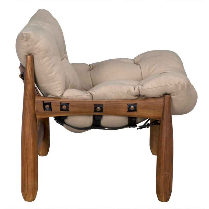 Dante Tufted Slipper Chair