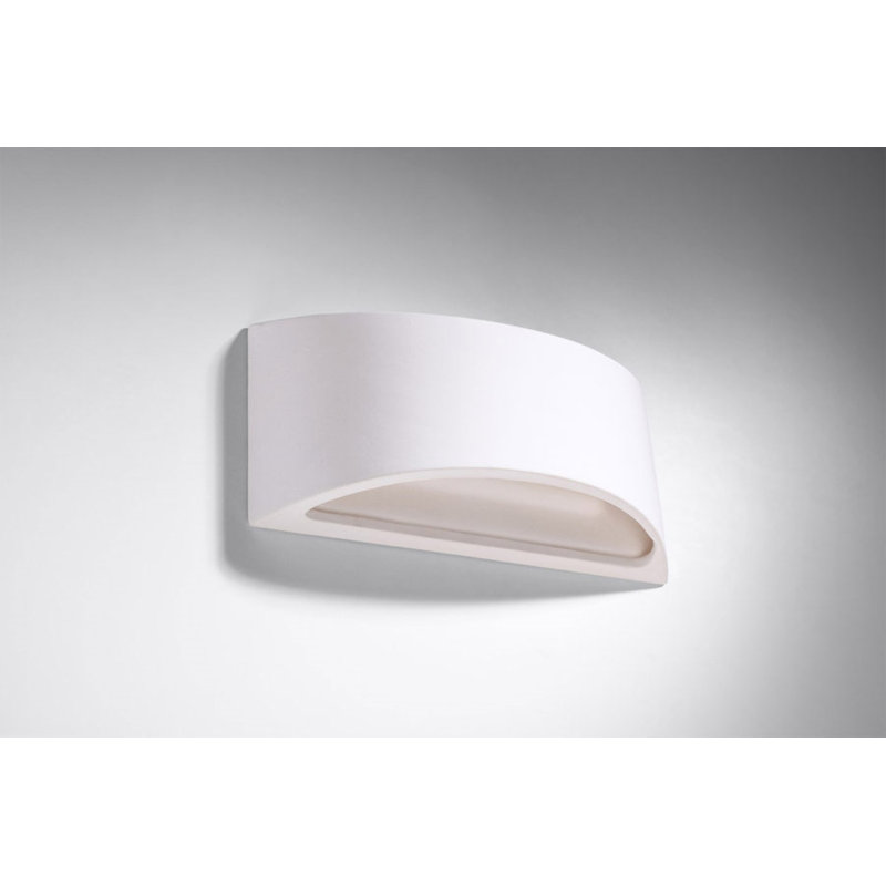 Vixen Ceramic Flush Mounted Sconce