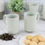 Ensemble de grandes tasses en grès 4 pièces, 19 oz, assorties bleues et menthe, micro-ondes et lave-vaisselle