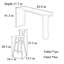 Petite table haute et chaise-110831913