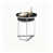 Round Black Marble Set of 2