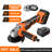 Cordless Brushless Angle Grinder Ergonomic Handle Dust-Proof Design with Grinding