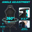 Fauteuil de jeu ergonomique avec soutien lombaire avec appui-tête et accoudoirs réglables-56547204