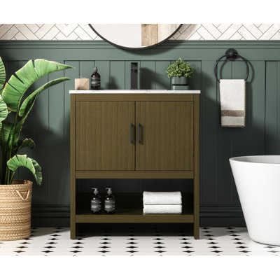 Kirkbride 30 inch Single Bathroom Vanity