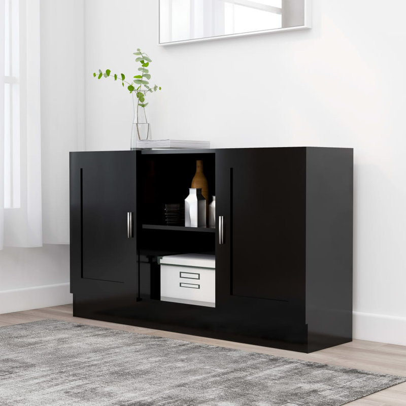 Avrian 120cm Sideboard, Black