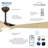 Bridge 60" Led Smart Ceiling Fan-116794766-116794764