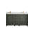 Aberdeen 60'' Double Bathroom Vanity with Top-74804029