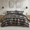 Ensemble de courtepointe légère / grand 3 pièces avec taies décoratives Woolrich Taos