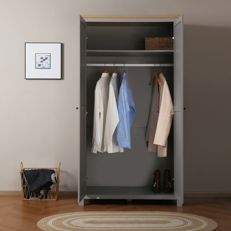 Luann Manufactured Wood Closet System Door