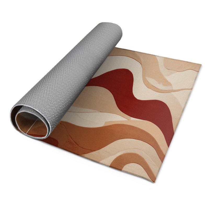Desert Ebb Indoor And Outdoor Area Rug, Rectangle 1'6" x 2'6"
