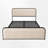 Upholstered Platform Bed-1100539683-1105617886