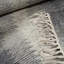 Ronan Ikat Grey Handwoven Wool Rug-230435943