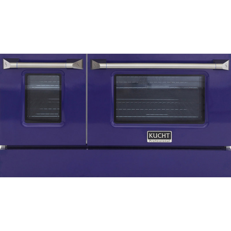 Color Oven Door and Kickplate for Kucht KNG481 and KDF482, Blue