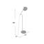 Lampe sur pied en arche 66" Aislin