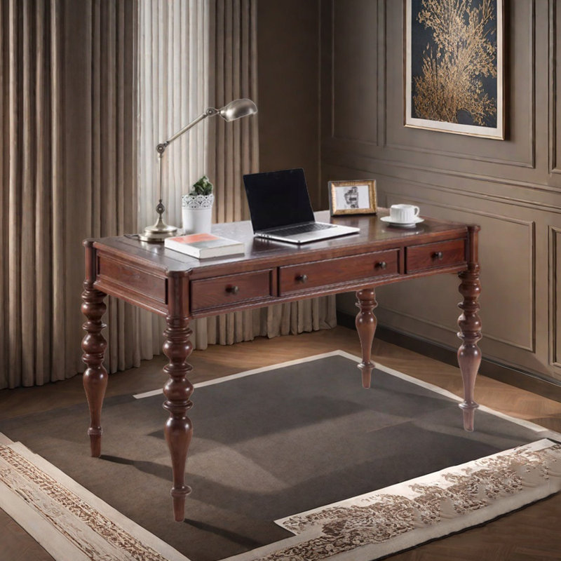 Puga, H 30,7 po x l 47,24 po x P 23,62 po, Marron foncé