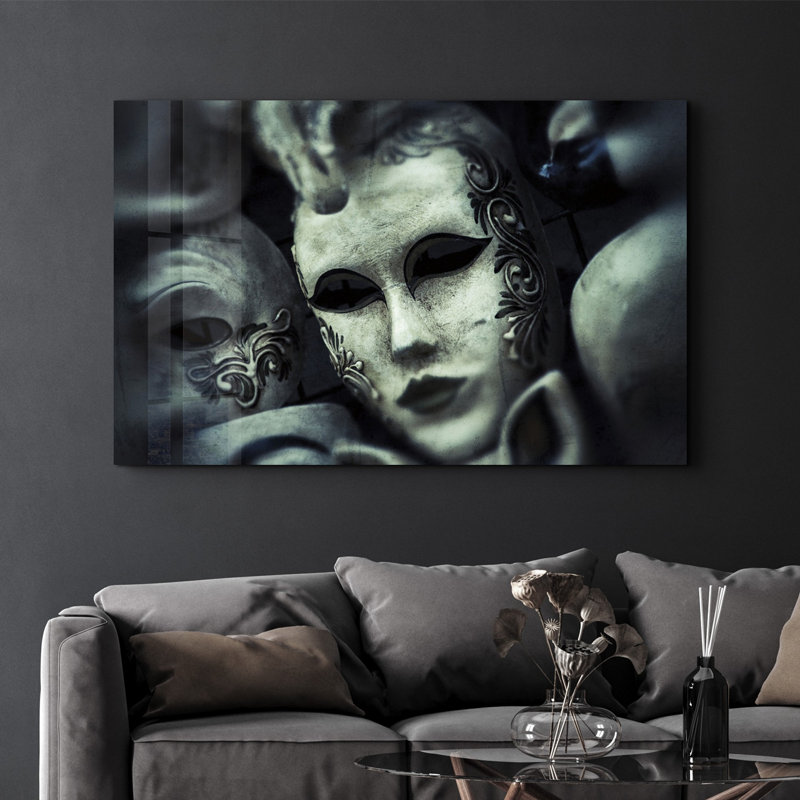 Lekeya Elegant Tempered Glass Wall Art Painting, 13.8 x 21.7 inches | 100% Tempered Glass, Thickness: 0.16 inches | UV Printed for Vibrant Colors | Perfect for Home Decor, Living Room, & Office Spaces