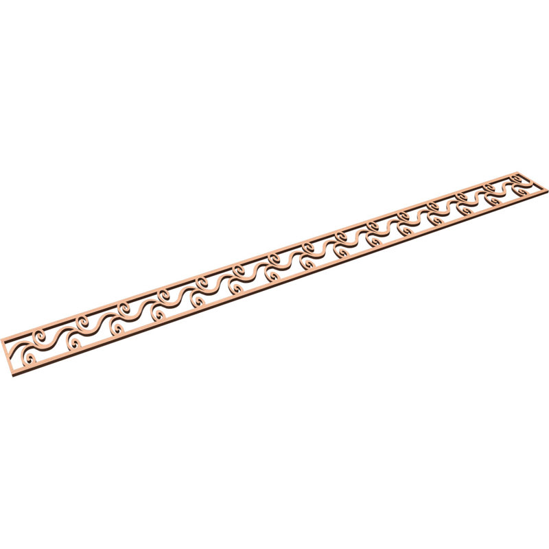 Moulure à panneau Tilden, Aulne, H 4 po x l 46,375 po x P 0,25 po