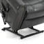 Fauteuil inclinable électrique en cuir Kyrian-143898812