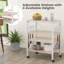 79cm H x 60cm W Utility Cart with Wheels-93548311