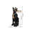 Dog Sculpture Resin Side Table with Tray Top and Tissue Box Storage, Movable Tray, Waterproof, Serves as Housekeeper, Modern Novelty Shape, No Assembly Needed-1910953932