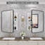 Armoire à pharmacie avec miroir réglable Anaahat-158214515-158214514