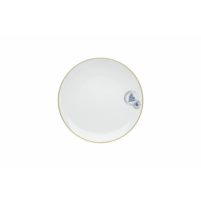 Transatlantica Handmade Porcelain Dinner Plate