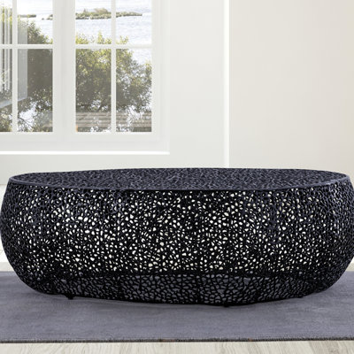 Table basse ovale (inventaire NJ)