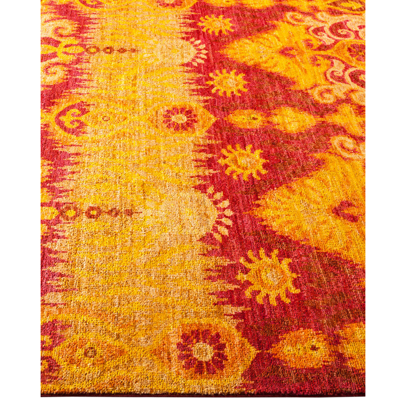 Contemporary One-of-a-Kind 8' 1" X 10' 2" Hand Knotted Area Rug
