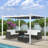 13 Ft. W X 10 Ft. D Aluminum Pergola with Canopy-86615015