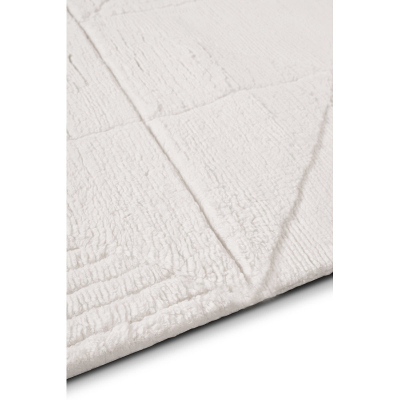 Aerial Cream Area Rug, Rectangle 6' x 9'