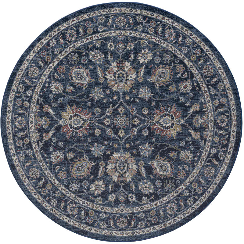 Raine Oriental Area Rug, Round 160cm