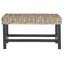 Tabouret décoratif en bois massif Willow