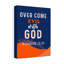 Over Come Evil Romans 12:21 - Wrapped Canvas Print-329538992